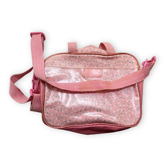 Vintage Sanrio Tweedle Dee Dee Bear Vinyl Satchel Zipper Bag Purse 1991 - Picture 2 of 9